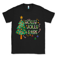 Black Jolly Jolly Babe Classic Tee - CowhideDigitalArt