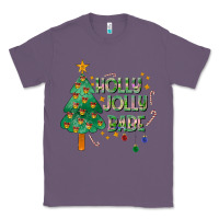 Lavender Jolly Jolly Babe Classic Tee - CowhideDigitalArt