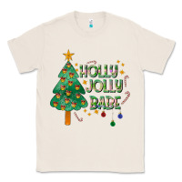 Natural Jolly Jolly Babe Classic Tee - CowhideDigitalArt