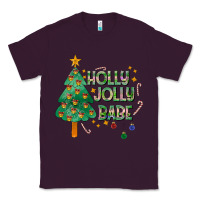 Plum Jolly Jolly Babe Classic Tee - CowhideDigitalArt
