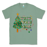 Sage Jolly Jolly Babe Classic Tee - CowhideDigitalArt