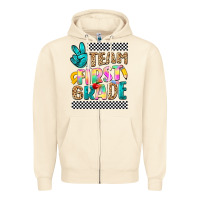 Sandshell team first grade Zipper Hoodie - NancyCooperArtShop