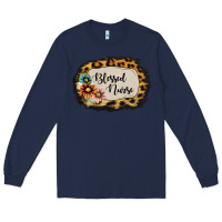 Navy blessed nurse Long Sleeve Tee - Jasminsmagicworld