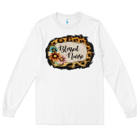 White blessed nurse Long Sleeve Tee - Jasminsmagicworld