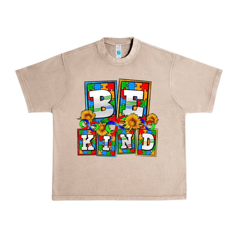 Bee Kind Autism Urban Heavy Tee by AdoDesignShop | Teevron