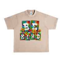French Oak bee kind autism Urban Heavy Tee - AdoDesignShop