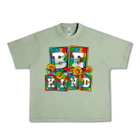 Oil Green bee kind autism Urban Heavy Tee - AdoDesignShop