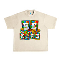 Sandshell bee kind autism Urban Heavy Tee - AdoDesignShop