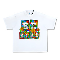 White bee kind autism Urban Heavy Tee - AdoDesignShop