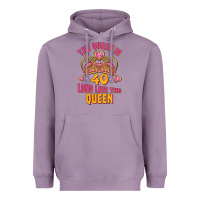 Lavender the queen is 40 long live the queen Heavyweight Hoodie - Jasminsmagicworld