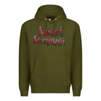Army Green sweet summer watermelon Premium Hoodie - NancyCooperArtShop
