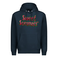 Navy sweet summer watermelon Premium Hoodie - NancyCooperArtShop