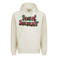 Oatmeal Heather sweet summer watermelon Premium Hoodie - NancyCooperArtShop