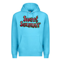 Ocean Blue sweet summer watermelon Premium Hoodie - NancyCooperArtShop