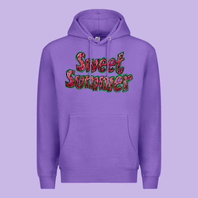 Sweet Summer Watermelon Premium Hoodie Designed By Nancycooperartshop