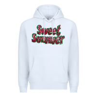 White sweet summer watermelon Premium Hoodie - NancyCooperArtShop