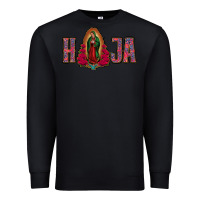 Black Hija Lady of Guadalupe Premium Sweatshirt - Bettercallsaul