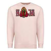 Pale Pink Hija Lady of Guadalupe Premium Sweatshirt - Bettercallsaul