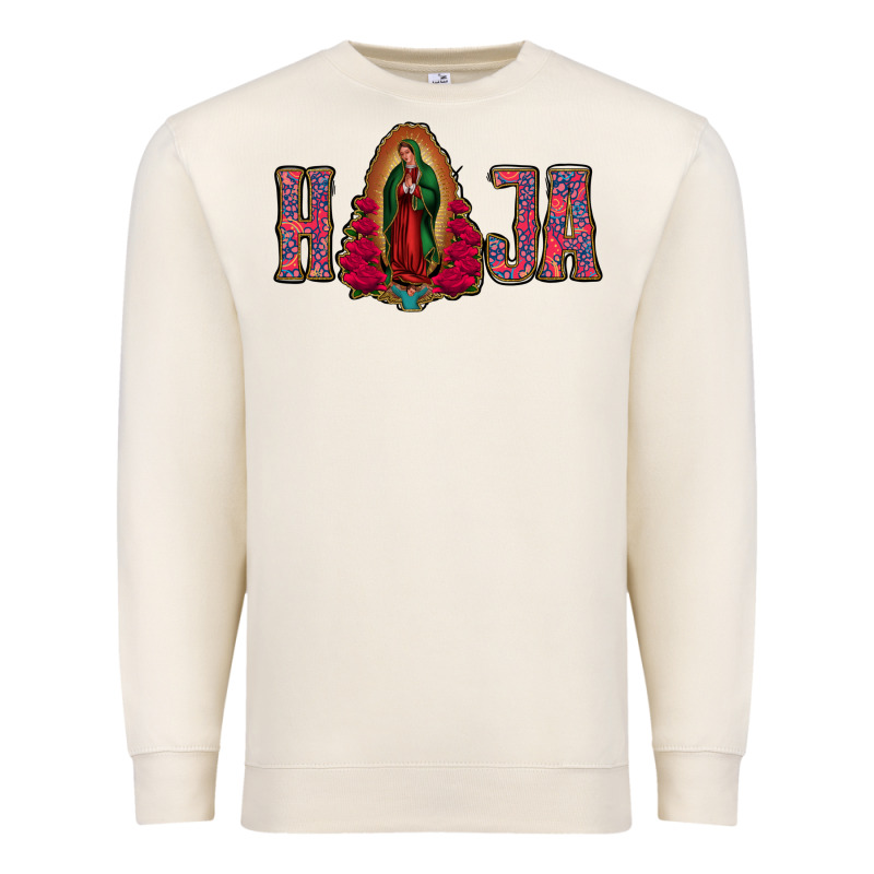 Hija Lady Of Guadalupe Premium Sweatshirt by Bettercallsaul | Teevron