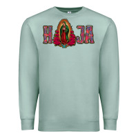 Seafoam Hija Lady of Guadalupe Premium Sweatshirt - Bettercallsaul