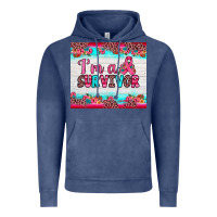 Vintage Denim i'm a survivor Vintage Hoodie - JahusDesignShop