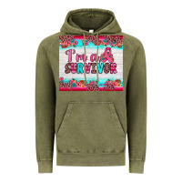Vintage Olive i'm a survivor Vintage Hoodie - JahusDesignShop