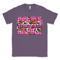 Lavender pinktober with cancer ribbon Classic Tee - AdoDesignShop