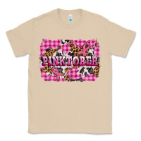Mushroom pinktober with cancer ribbon Classic Tee - AdoDesignShop