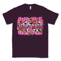 Plum pinktober with cancer ribbon Classic Tee - AdoDesignShop