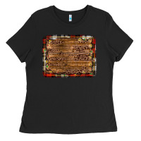 Black christmas background Ladies Tee - JahusDesignShop