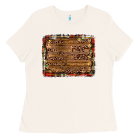 Christmas Background Ladies Tee | Teevron
