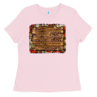 Bubblegum Pink christmas background Ladies Tee - JahusDesignShop