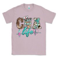 Lilac western nurse cna life Classic Tee - BarkalooDesign