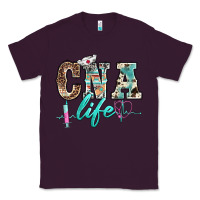 Plum western nurse cna life Classic Tee - BarkalooDesign