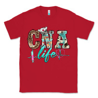 Red western nurse cna life Classic Tee - BarkalooDesign