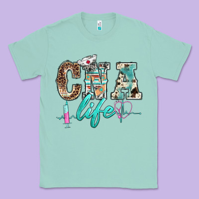 Western Nurse Cna Life Classic Tee Designed By Barkaloodesign