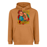 Meerkat hundred percent latina strong woman Heavyweight Hoodie - Jasminsmagicworld