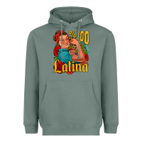 Sage hundred percent latina strong woman Heavyweight Hoodie - Jasminsmagicworld
