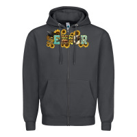 Smoke senior 2023 sunflower Zipper Hoodie - NancyCooperArtShop