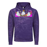 Cloud Purple cutes ghosts libbey glass Vintage Hoodie - BundleAndBundleShop