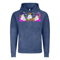 Vintage Denim cutes ghosts libbey glass Vintage Hoodie - BundleAndBundleShop