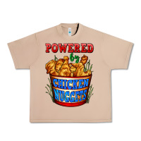 Burro powered by chicken nuggets Urban Heavy Tee - AdoDesignShop
