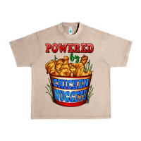 French Oak powered by chicken nuggets Urban Heavy Tee - AdoDesignShop