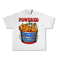 Lunar Rock powered by chicken nuggets Urban Heavy Tee - AdoDesignShop