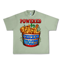Powered By Chicken Nuggets Urban Heavy Tee | Teevron