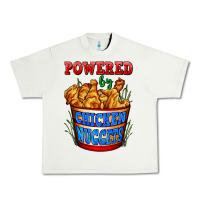 Pistachio powered by chicken nuggets Urban Heavy Tee - AdoDesignShop