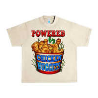 Sandshell powered by chicken nuggets Urban Heavy Tee - AdoDesignShop