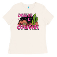 Bone desert cowgirl Ladies Tee - Zillion Design Studio