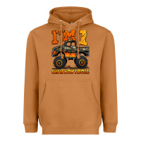 Meerkat i'm one this is how i roll monster truck birthday Heavyweight Hoodie - Jasminsmagicworld