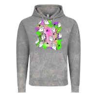 Cloud Rock ghost halloween patch Vintage Hoodie - BundleAndBundleShop
